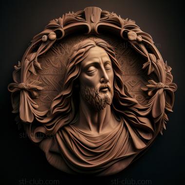 3D model st jesus (STL)